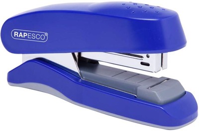 RAPESCO - Flat Clinch Half Strip Stapler - Blue