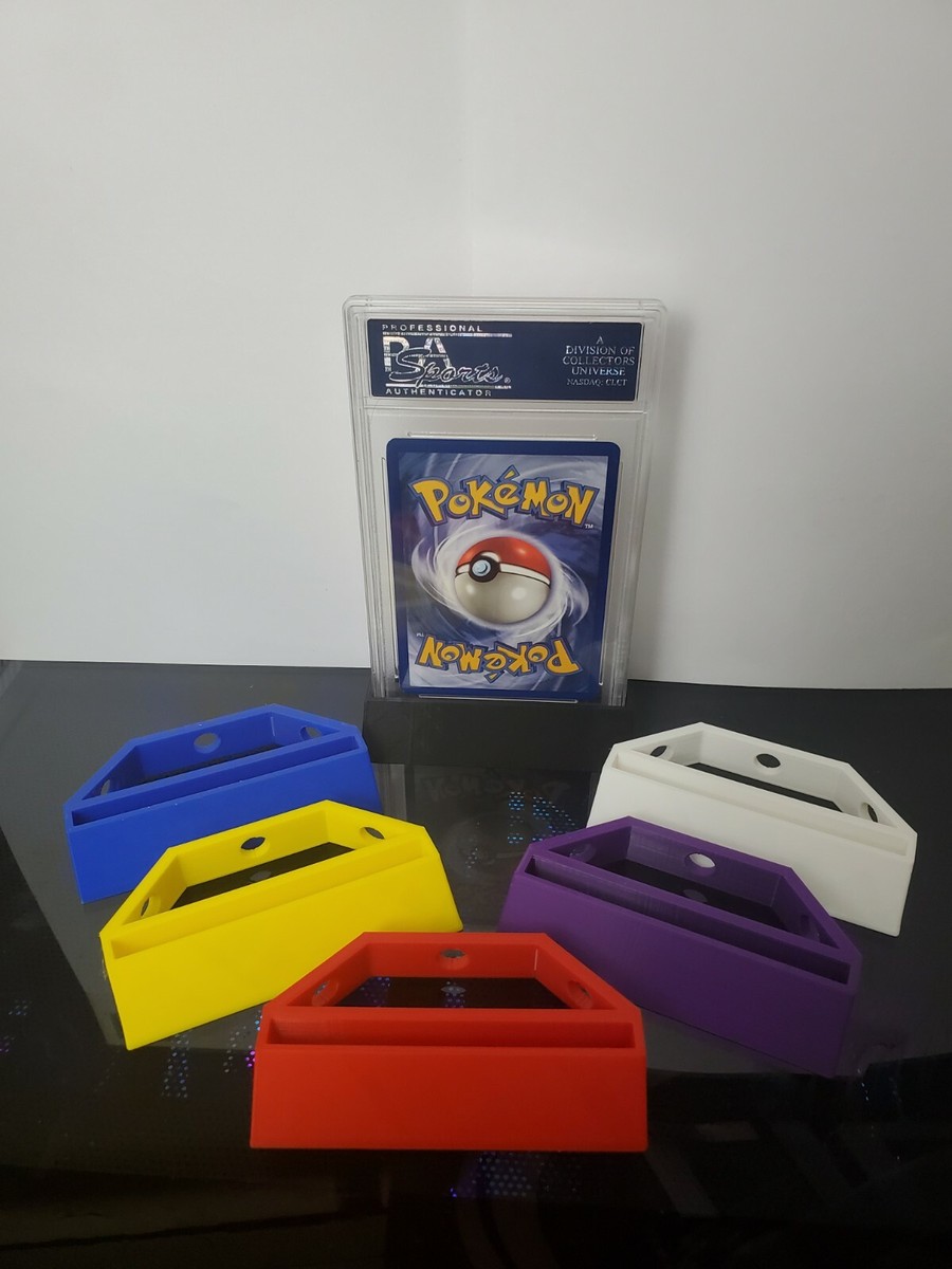PSA Graded Card Stand 3D Printed. Pokemon, Yugioh, MTG, Sports