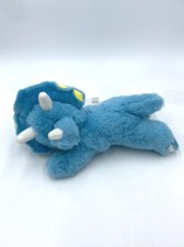 Little Miracles Triceratops Dinosaur Plush Blue Yellow Stuffed Animal Baby Toy