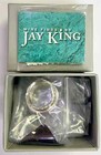 HSN Jay King Sterling Silver Thulite Inlay Spinner Ring Size 8 — photo 8