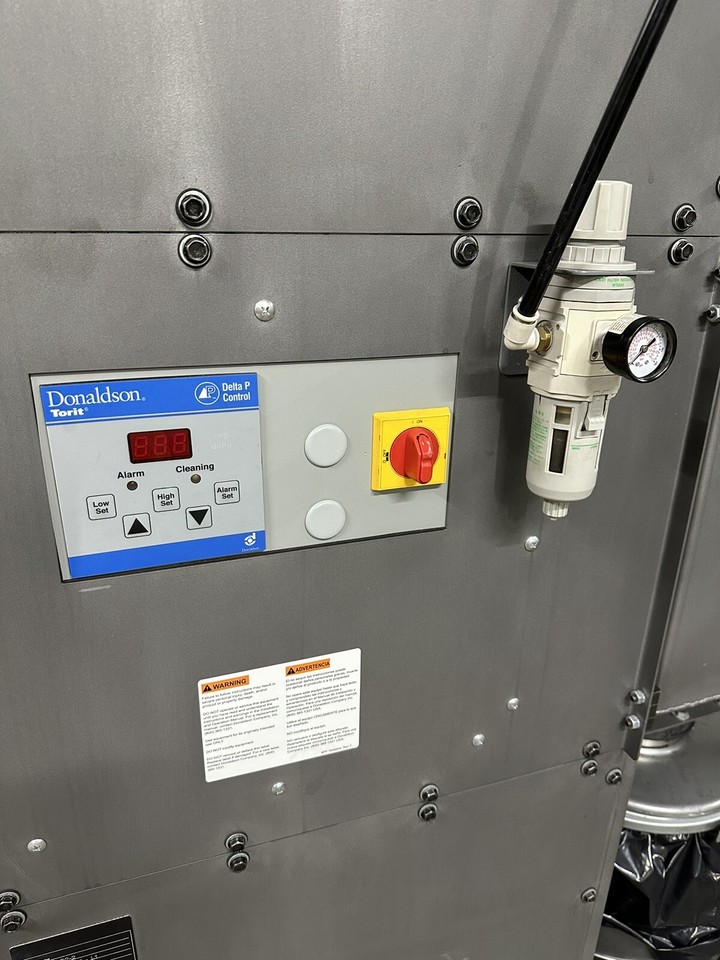 Donaldson Torit DFO2-2 Downflo 5hp Dust Collector Delta P Control 240v ...