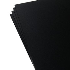 4 PCS 12x12 Inch Black KYDEX Plastic Sheet 0.080Inch Thick Thermoform DIY