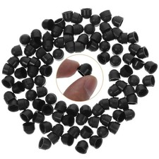 100 Pcs Bolt Nut Dome Caps Plastic Nut Cover Higher Dome Caps