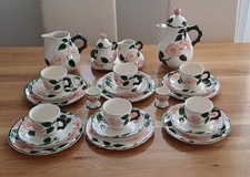 Villeroy Boch Wildrose Kaffeeservice für 6 Personen 25 teilig. Gut bis sehr gut