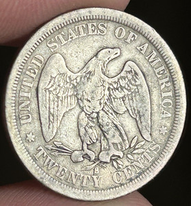 1875 S 20 Cent Piece 20c LOW Shipping!!!