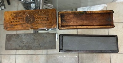 vintage sharpening stones very smooth