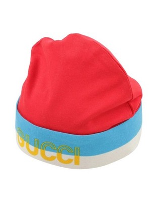 Gucci Children s Kid s Red Winter Beanie Cap Mütze Size Medium UVP 170£