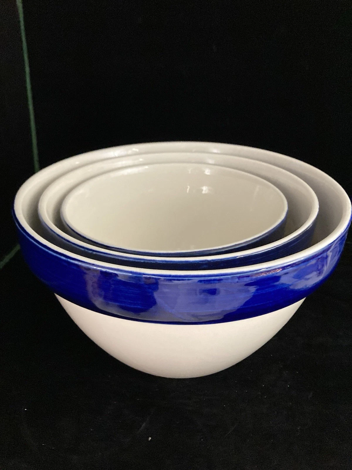 Over and Back Indoor Outfitters Nesting Mixing Bowls Set of 3 - Made in Portugal