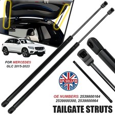 2x Rear Boot Tailgate Struts Gas Springs for Mercedes GLC 2015-2022 Auto Opening
