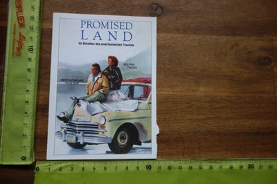 Alte Filmplakatkarte Kino Film PROMISED LAND Kiefer Sutherland Meg Ryan