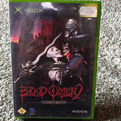 Blood Omen 2 Legacy of Kain Microsoft Xbox PAL USK 16 Handbuch