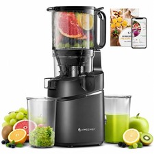 AMZCHEF Automatic Cold Press Juicer Machines 250W Liberate Your Hands 145MM