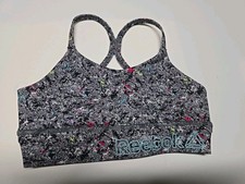 Reebok Girls Sports Bra Size 6/6X Quiet Shade