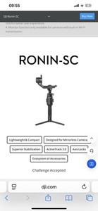 DJI Ronin SC Gimbal