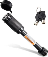 CZC AUTO Hitch Receiver Pin Lock, Trailer Lock 5/8 Inch (Pack of 1) 