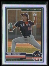 Ford Thompson 2023 Panini USA Baseball Stars & Stripes Holo Prizm USA #17