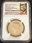 2017-S Kennedy Half Dollar Enhanced Finish NGC SP70 | 225th Anniversary | Estate