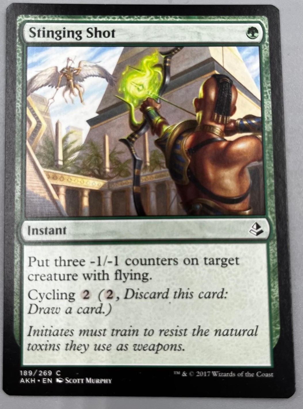 Stinging Shot - Amonkhet - MTG Magic The Gathering Card 189/269 Common