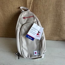 Champion Method Sling Bag Medium Beige Crossbody Backpack CS2-3030HXFD1-260 NEW