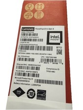 Lenovo ThinkPad E14 Gen 6 Laptop 14-inch Intel Ultra 7 155H 32GB RAM 1TB SSD W11