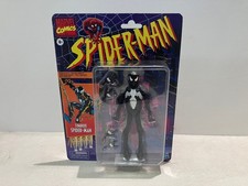 Marvel Legends Symbiote Spiderman Retro Card Black Suit Spider-Man 2022 Hasbro
