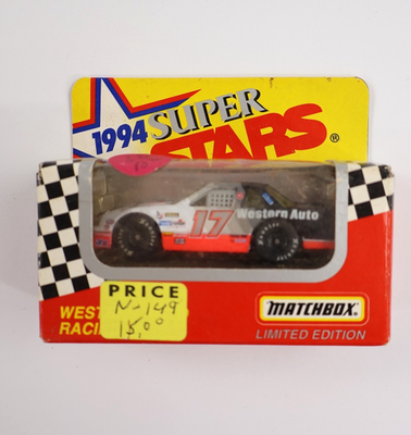 VTG Darrell Waltrip #17 Western Auto 1994 Super Stars Matchbox 1
