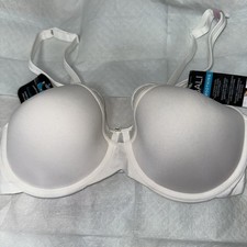 Bali Women's One Smooth U Ultra Light Illusion Neckline Underwire Bra 36D White