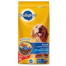 Pedigree 10083903 46.8 lbs. Original Chicken Flavor Dry Dog Food 1.50 per pound