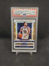2019-20 Panini Contenders Winning Ticket Cracked Ice Stephen Curry #7 PSA 9 Mint