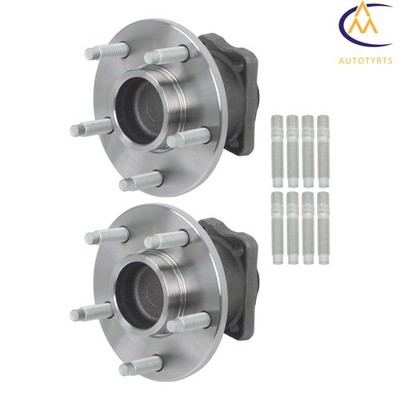 2× Rear Wheel Hub Bearing Assy For Chevy Malibu HHR Pontiac Saturn w/ ABS Sensor