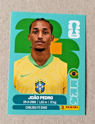 PANINI FIFA WORLD CUP 2026 STICKER - JOAO PEDRO - BRASILIEN