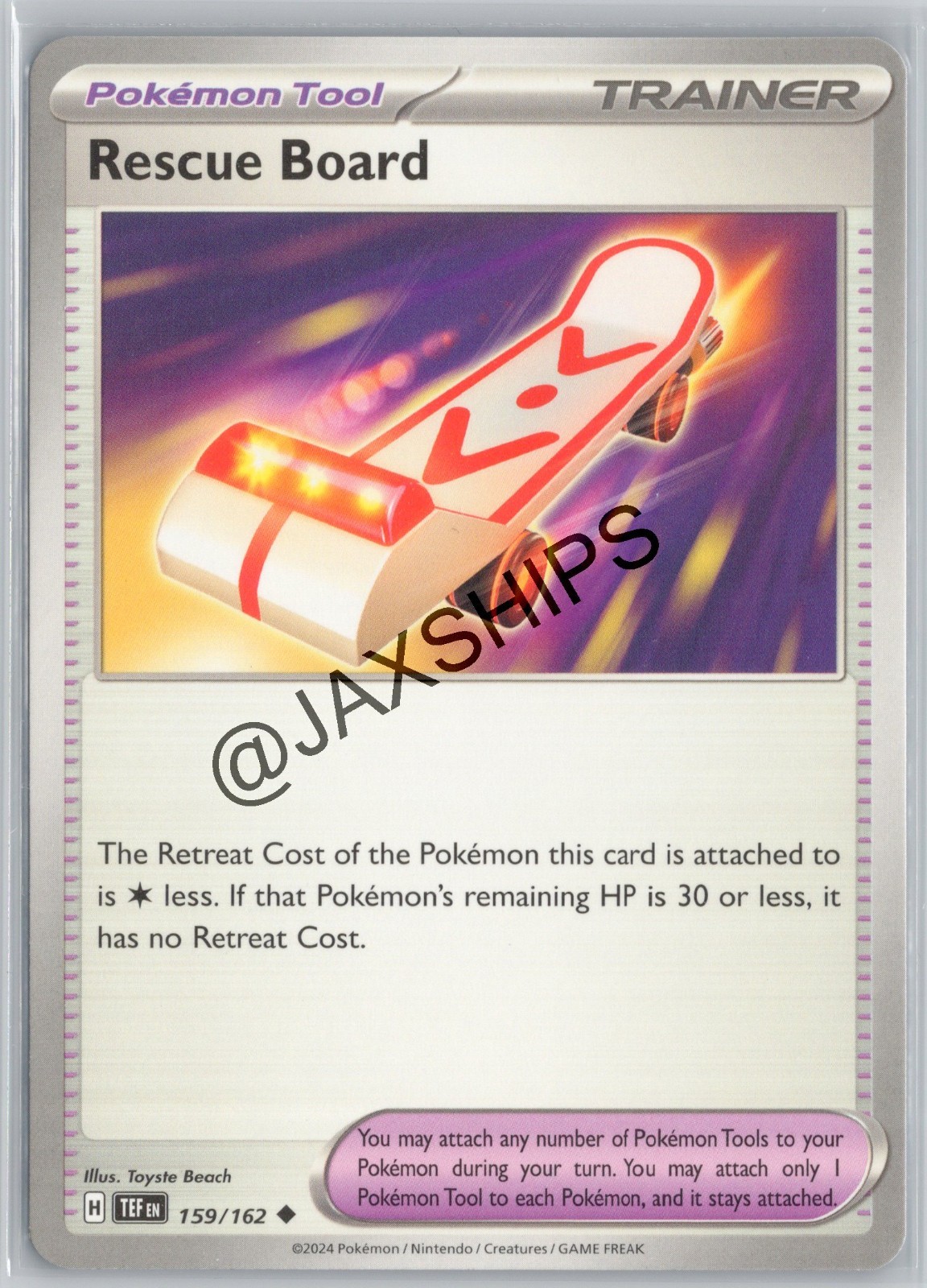 🆘 Rescue Board 126/131 – SV: Prismatic Evolutions Base Trainer (NM)