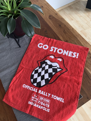 Rolling Stones Handtuch ZIP CODE Tour USA neu