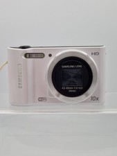 Samsung WB31F 16MP Compact Digital Camera 10x Zoom WiFi White Tested