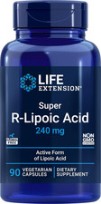 Super R Lipoic Acid 240Mg, 90 Capsules, Vegetarian