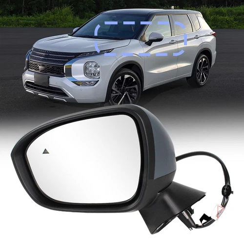 Mirror Assembly W/Camera Fits 2022-2023 Mitsubishi Outlander Left Driver Side