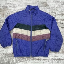 L.L. Bean Kids Packaway Violet Jacket Primloft Colorblock Size 4