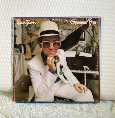ELTON JOHN GREATEST HITS 1974 MCA RECORDS 78 VINYL LP ROCKET MAN YOUR SONG LP EX