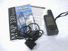 Magellan Map 330 Handheld GPS  With PC Cable & Manual
