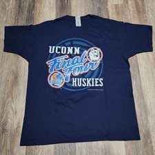 VTG UCONN Huskies 1999 Men's Basketball FINAL FOUR National Champions XL Shirt