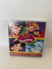 1996 Disney Stories The Aladdin Collection Stories Read Along Book & Story Tape￼