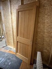 2 Stunning Solid Oak Doors Internal Doors