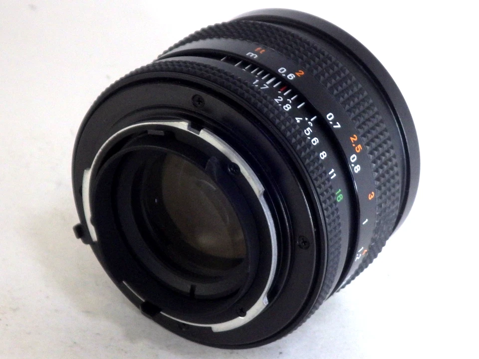 Объектив CONTAX Carl Zeiss Planar 50 мм f1.7 MMJ MF стандартный зеркальный классический фотоаппарат Япония - Изображение 3 из 4