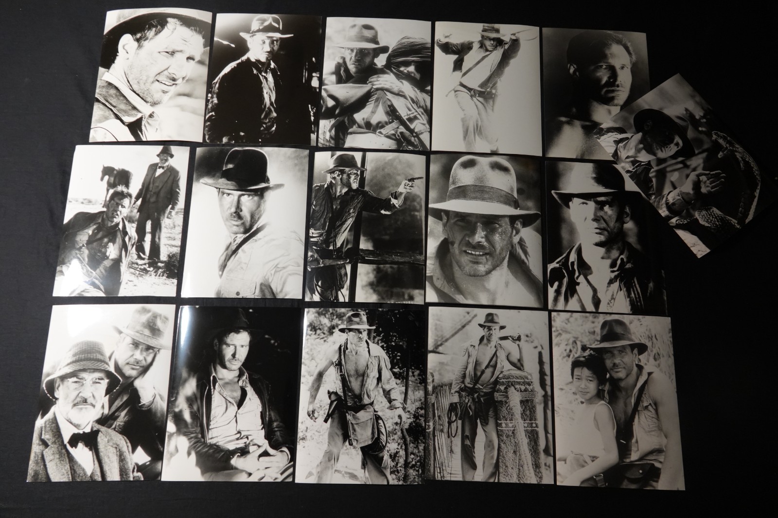INDIANA SAGA JONES Raiders of the Lost Ark / 16 Movie Press Photos
