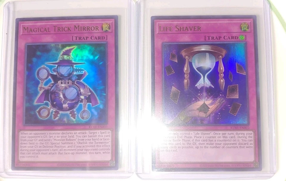 YU-GI-OH Life Shaver And Magical Trick Mirror KC01 NM Kaiba Briefcase - Image 2 of 4