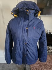 Joules  NEW DAKOTA 3 IN 1 SHOWERPROOF HOODED COAT UK 12 BLUE
