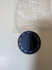 Repuesto perilla selectora de temperatura horno de combustible doble Thermador. Color azul. Nuevo