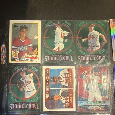 Atlanta Braves Card Lot Acuna Aaron Chipper Freeman Ozuna /200 Swanson RC (33)