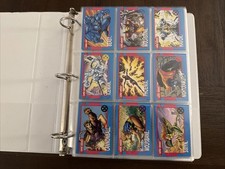 1992 Impel X-Men Binder Complete Base Set #1-100 Fresh Out Of The Box!  Jim Lee!