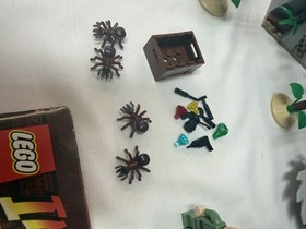 LEGO 7626 Indiana Jones Jungle Cutter 99% Complete With 4 minifigs
